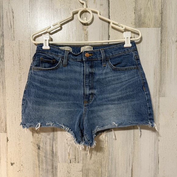 Universal Thread Pants - Universal Thread Distressed Blue Jean Shorts